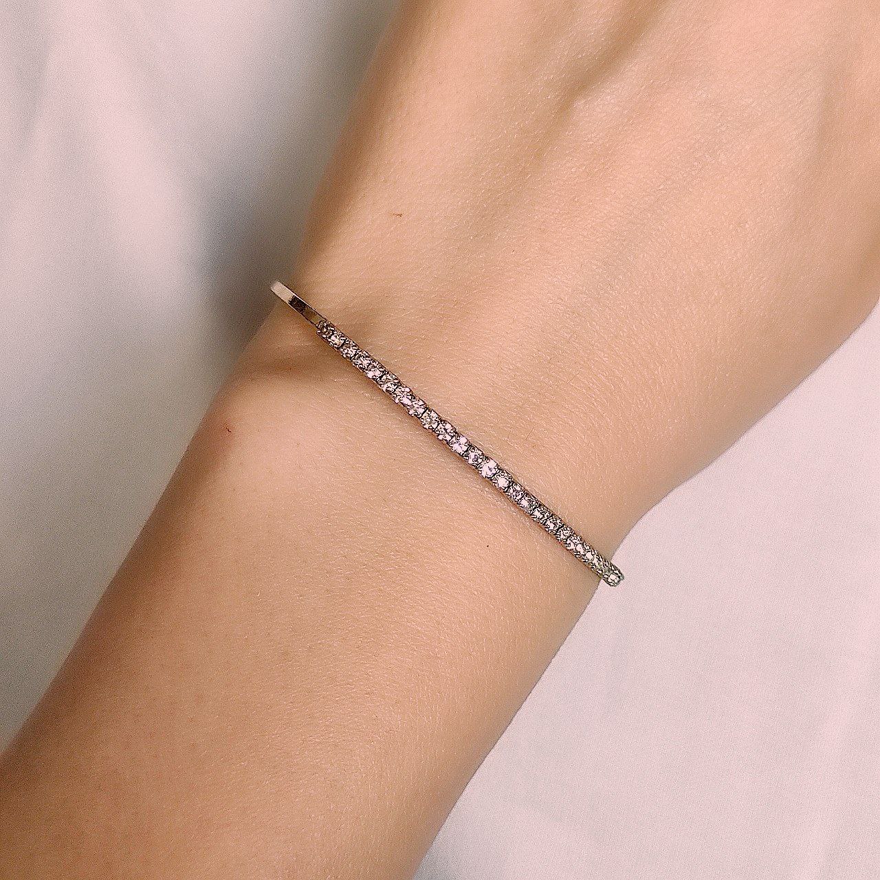 بنگل پرنگین طلایی ظریف